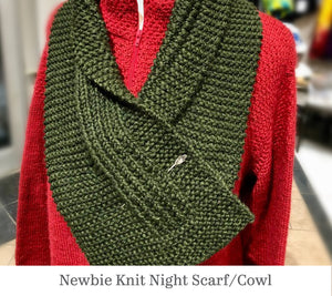 Newbie Knit Night Scarf/Cowl