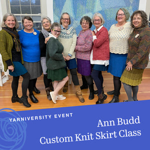 An Amazing Knitted Skirt Class with Ann Budd