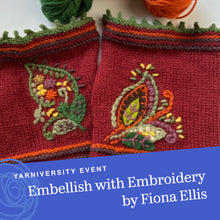 Load image into Gallery viewer, Embellishing with Embroidery with Fiona Ellis