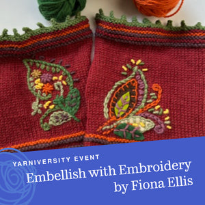 Embellishing with Embroidery with Fiona Ellis