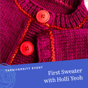 Holli Yeoh: First Sweater class