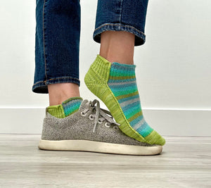 A Knit Flat Sock with Holli Yeoh