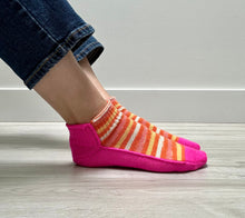 Load image into Gallery viewer, A Knit Flat Sock with Holli Yeoh