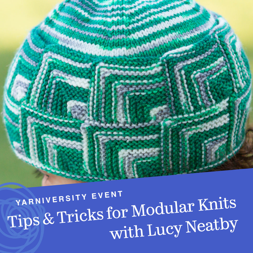 Tips & Tricks for Modular Knits with Lucy Neatby