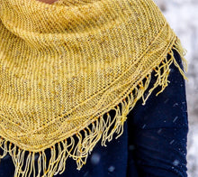 Load image into Gallery viewer, Sideways Self-Fringing Shawls with Sarah Schira