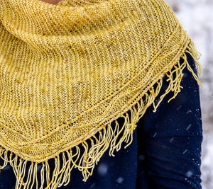 Sideways Self-Fringing Shawls with Sarah Schira