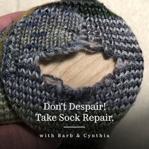 Darn it Anyway Sock Repair
