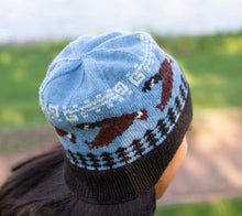 Load image into Gallery viewer, A woman wearing a Little Goose Tuque