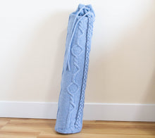 Load image into Gallery viewer, The Tree Pose Yoga Mat Bag leans against a wall, ready and waiting for you!
